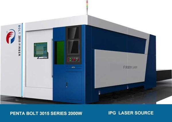 Durable Fiber Laser Cutting Machine for 16mm Stainless Steel , Lower Consumption