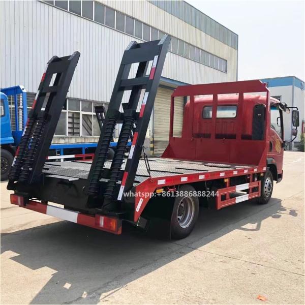 SINOTRUK   4*2     Camion  Plateau  Plateau  Transporteur  Camions de transport d'équipement