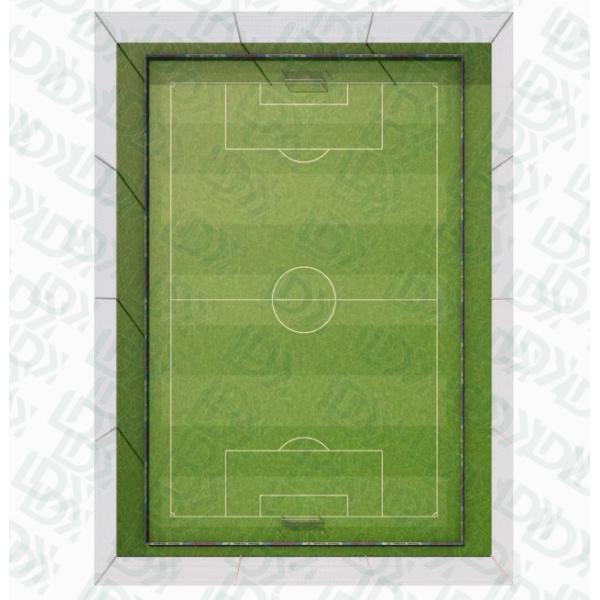 High Grade Steel Training Soccer Field Artificial Grass Sports Field Fence