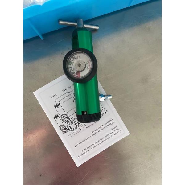 индекс Pin портативного регулятора кислорода 3000psi регулируемый алюминиевый медицинский