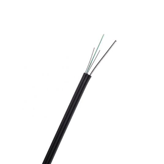 self -supoorting 1core outdoor GJYXCH fiber optic cable LSZH G652D G657A outdoor