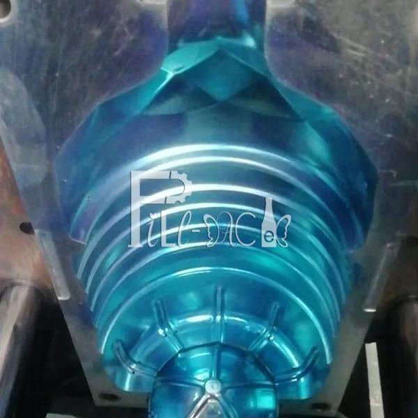 PET Plastic 3 Gallon Bottle Blow Molding Machine 20 Liter Semi Automatic