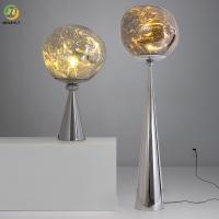Sala de visitas luxuosa moderna do estudo do quarto de Lava Floor Lamp For Sofa do metal
