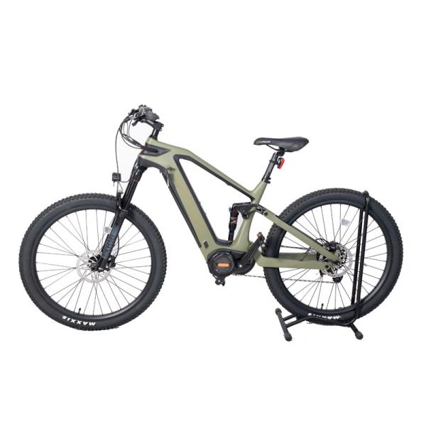 Type 1000W Bafang M620 Carbon Fiber Mountain Bikes with 48V 17.5 Ah Lithium Battery