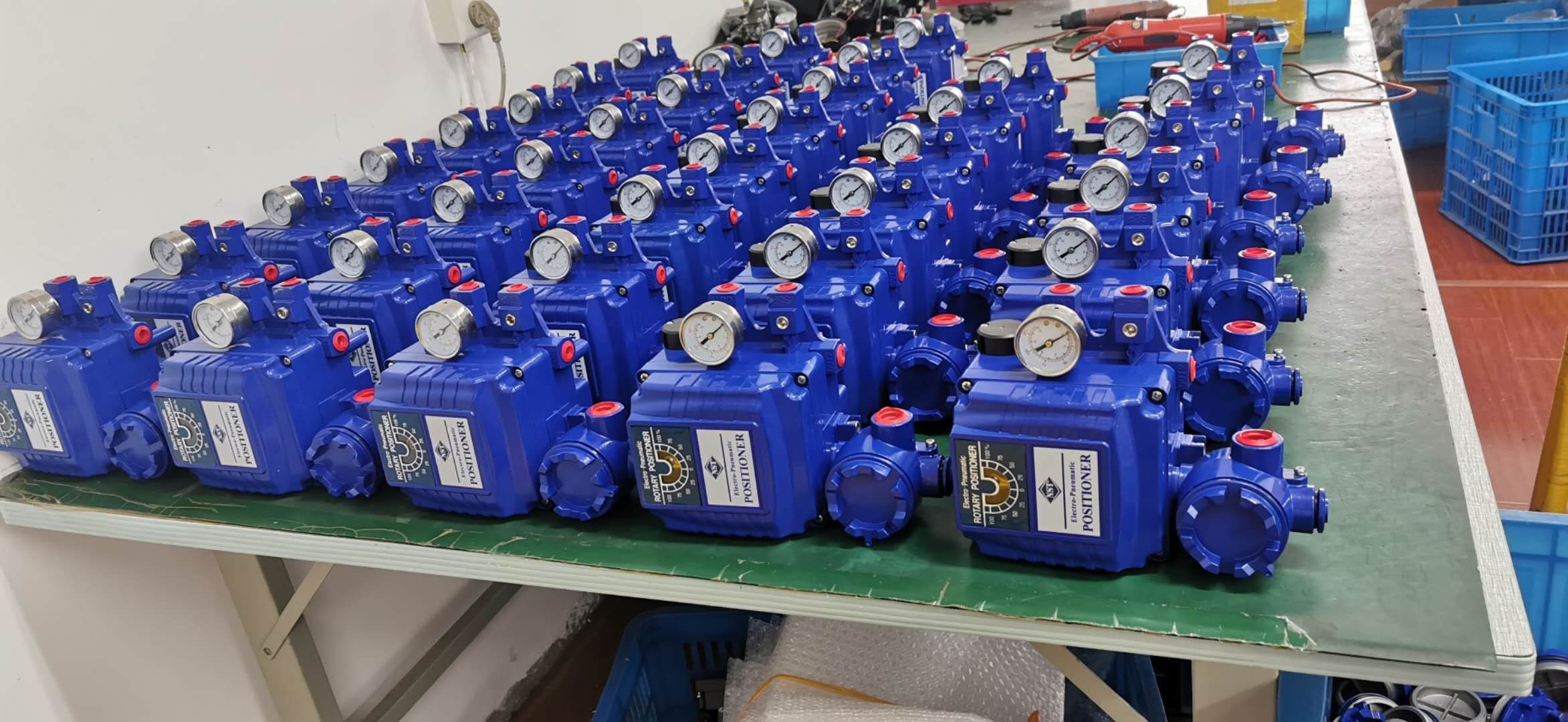 Explosion Proof Pneumatic Valve Accessories IP66 Electro Pneumatic Valve Positioner YT1000