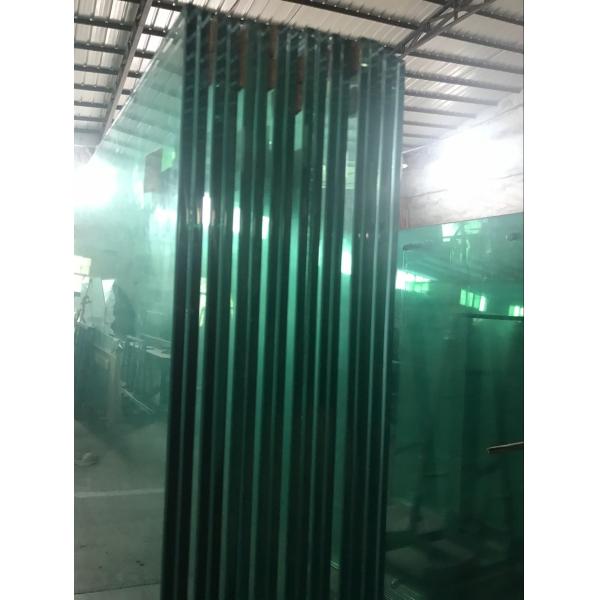 Clear Float Laminated Glass 6mm 8mm 10mm 12mm Laminated Shower Glass PVB Laminated Window Glass For Building / Apartment