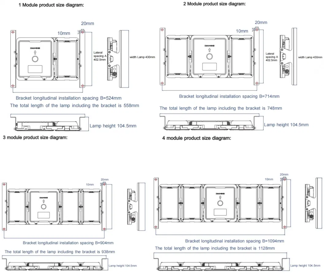 IP67 водонепроницаемая IK10 туннельная подземная парковка светодиодный светофор