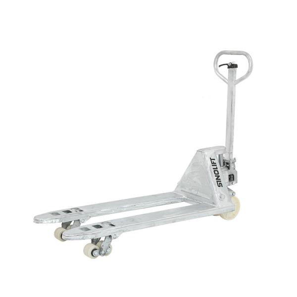 Sinolift China NAG Heavy Duty Design Galvanized And Stainless Steel Hand Pallet Jack Or Truck