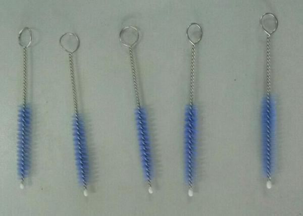 Lab Chemistry Test Pipe Cleaning Brush With 25mm Twist Handle Bristle