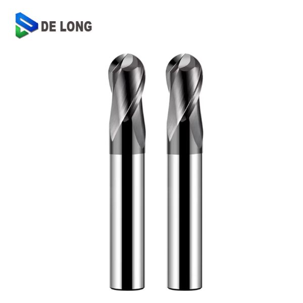 68 Degree Carbide End Mill with 4 Unequal Edges and Uneven Spiral for CNC Milling