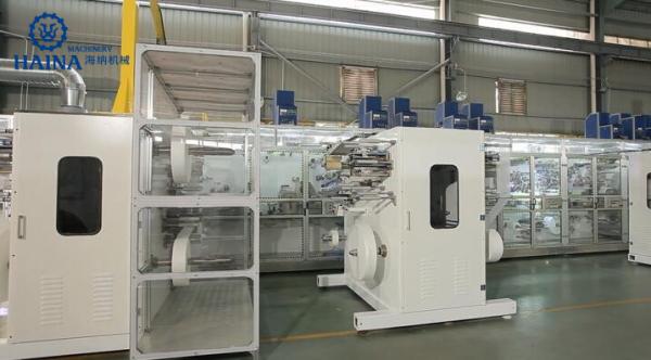 250Pcs/Min 400KW T Shape Adult Diaper Production Line