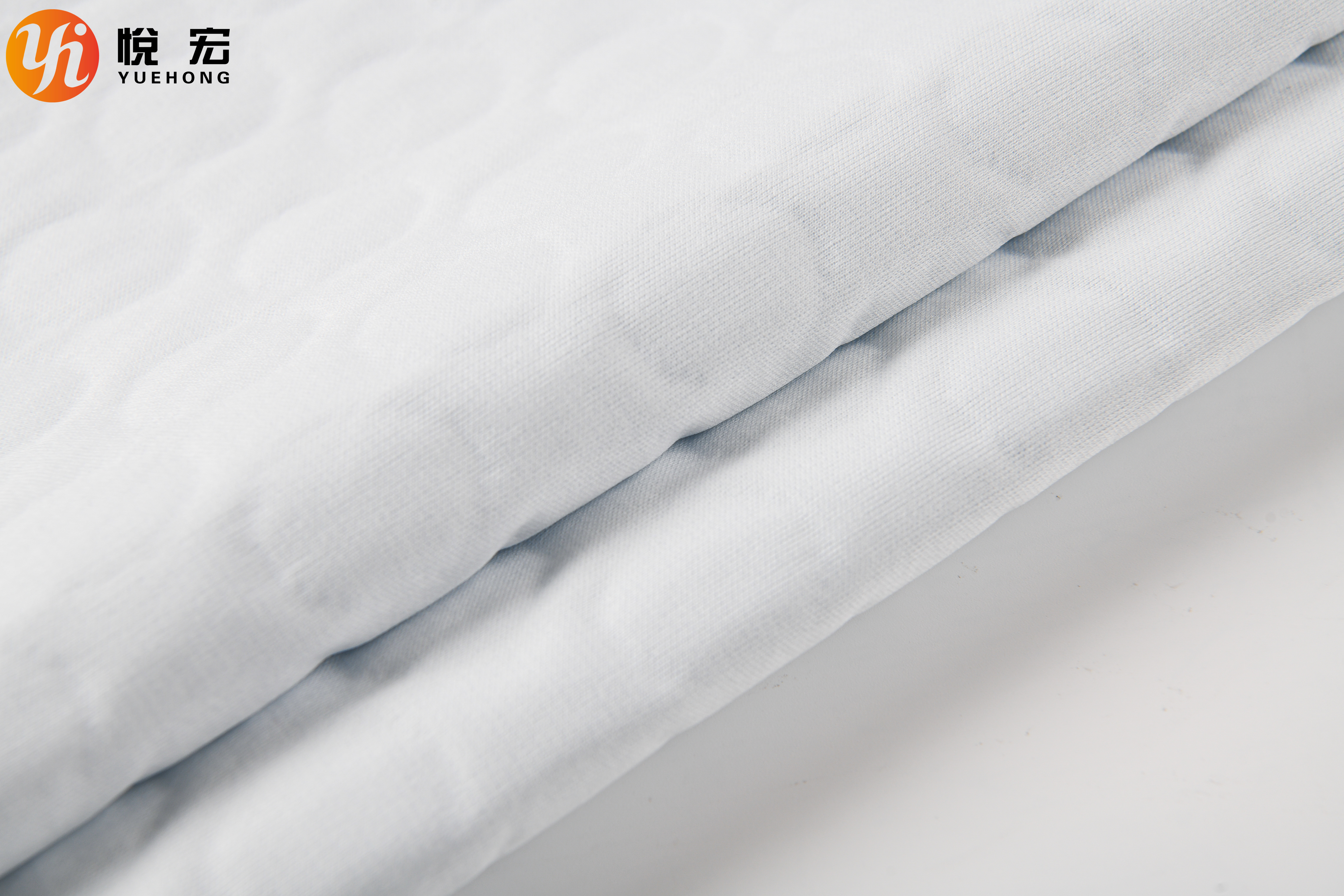 570GSM Jacquard Knit Fabric Soft Cotton  Summer Mattress Protector Fabric