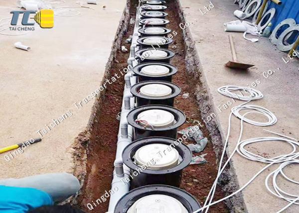 High Strength Pneumatic Bollards Anti Corrosion , Automatic Bollard Systems