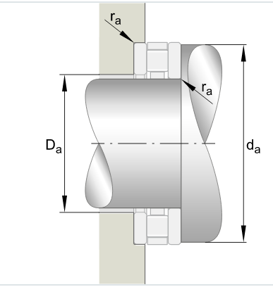 WS81211 Needle Roller Bearings , Thrust Cylindrical Roller Bearings WS Type Raceway Ring