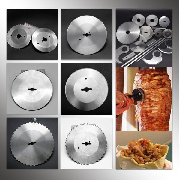 Нож для резки из нержавеющей стали с высоким содержанием углерода для картофельной обработки пищевых продуктов 106x19x0.4 мм