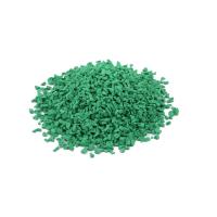 Granulados de borracha de monómeros de etileno-propileno-dieno de partículas verdes de EPDM para pisos desportivos