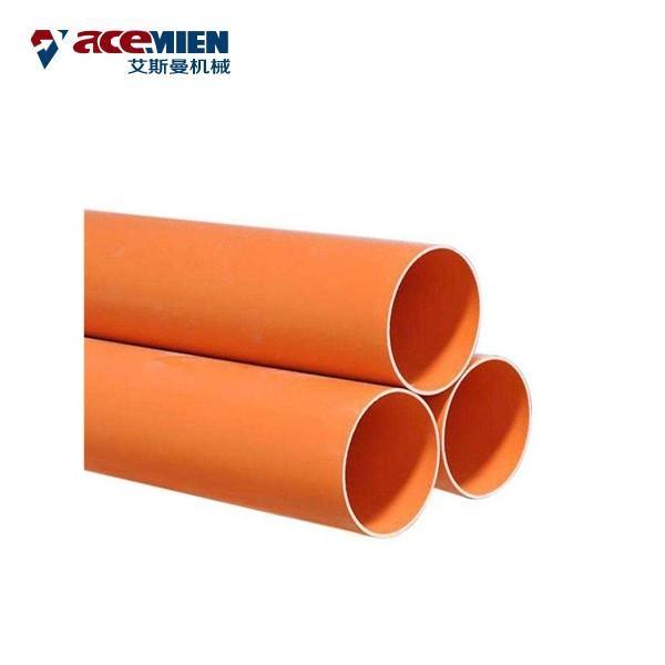 PVC UPVC CPVC Plastic Pipe Extrusion Line Conical Double Screw Auto Loader