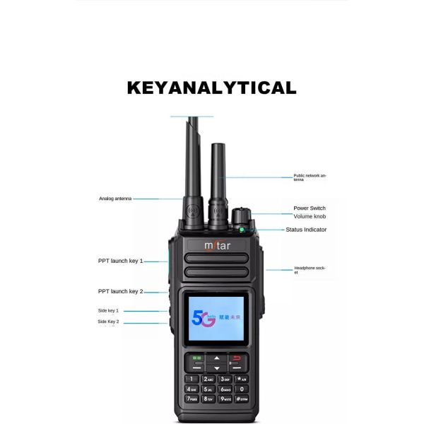 Mstar M100 Plus License Free Walkie Talkie UHF Frequency Long Range Handheld Two Way Radio