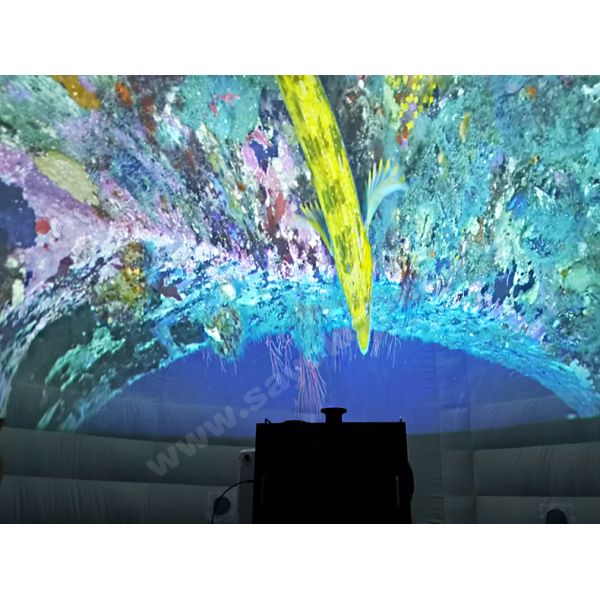 Sayok 360 Degree Planetarium Projection Planeterium Projector Fisheye Projector