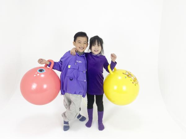 65cm Kangaroo Hopper Ball With Two Ears EU Standard Certificates 100g