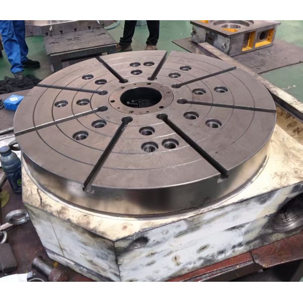 Heavy Cutting Horizontal Vertical Precision Rotary Tables with Tailstock Manufacturer