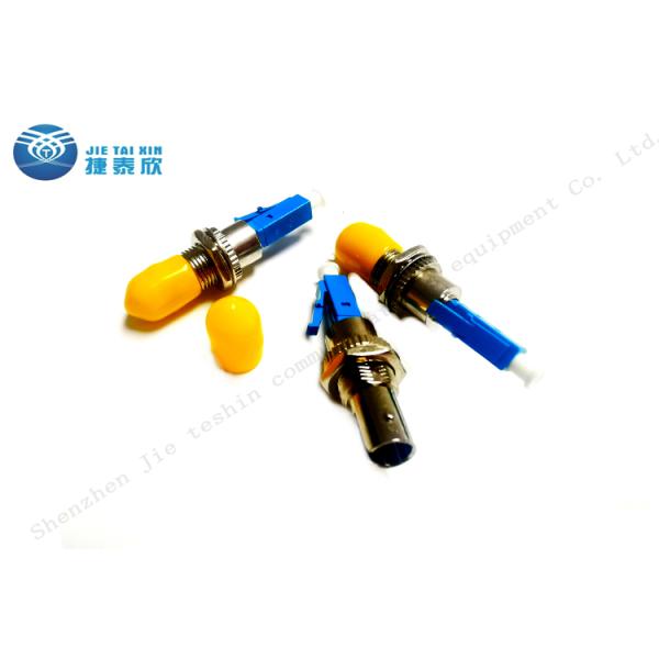 Мужчина lc волокна одиночного режима 9/125 гибридный к соединительной муфте с внутренней резьбой st