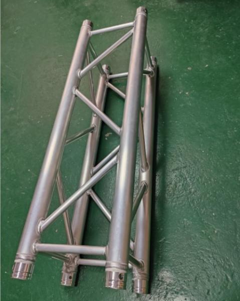 Black Silver Aluminum Truss Stage Light Frame , High Strength Aluminum Alloy Truss