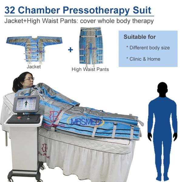 2 In1 Compressão de ar Esportes Recuperação Pressão de ar Massageiro Pressão de ar Linfoterapia Drenagem linfática