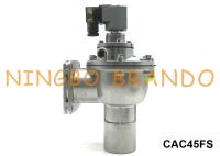 2 polegadas flangearam tipo válvula de solenoide 24VDC do jato do pulso do coletor de poeira de CAC45FS 220VAC de Goyen