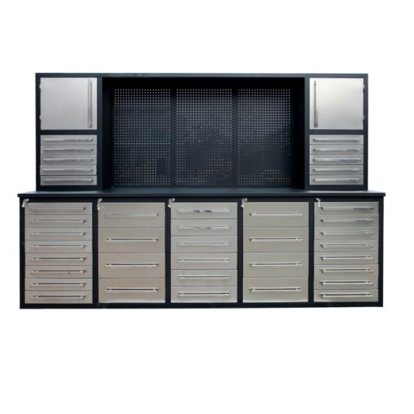 5 дюймов PU кастеры тяжелой работы инструментальный склад гараж рабочий стол и шкафы инструментов тележки Система настройки