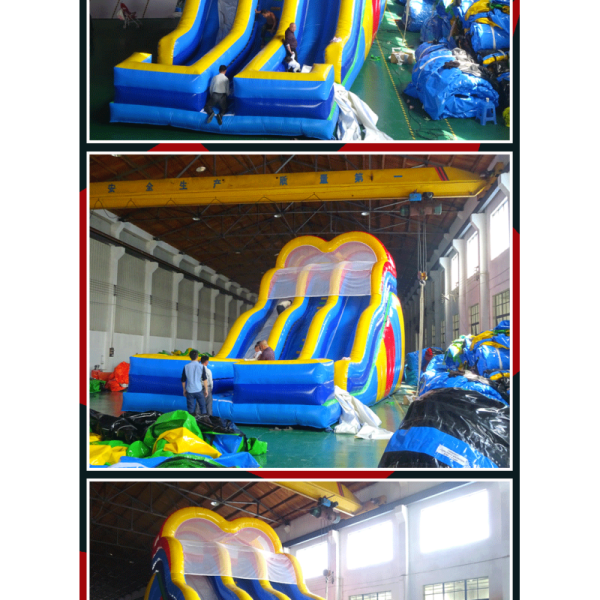Inflatable Water Slide with Swimming Pool for Kids and Adults on Sale