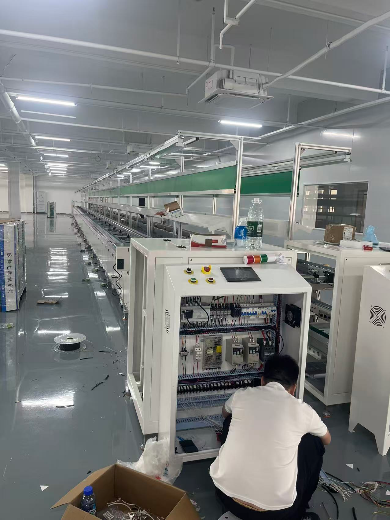Large-scale electronic assembly double-speed chain production line (high-load intelligent type)