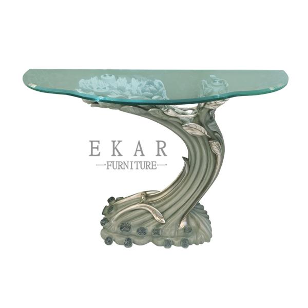 Vintage furniture french hall table carved wooden table FH-108