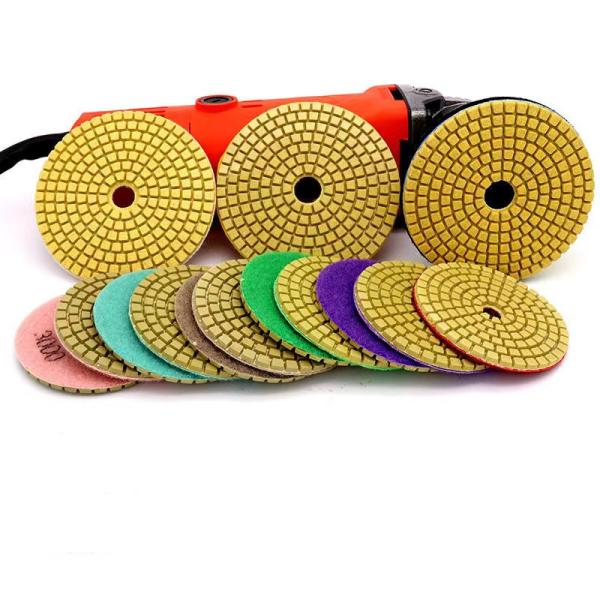 Line Chamfering Diamond Polishing Pad XINRUI-PAD with Resin Bonding Agent