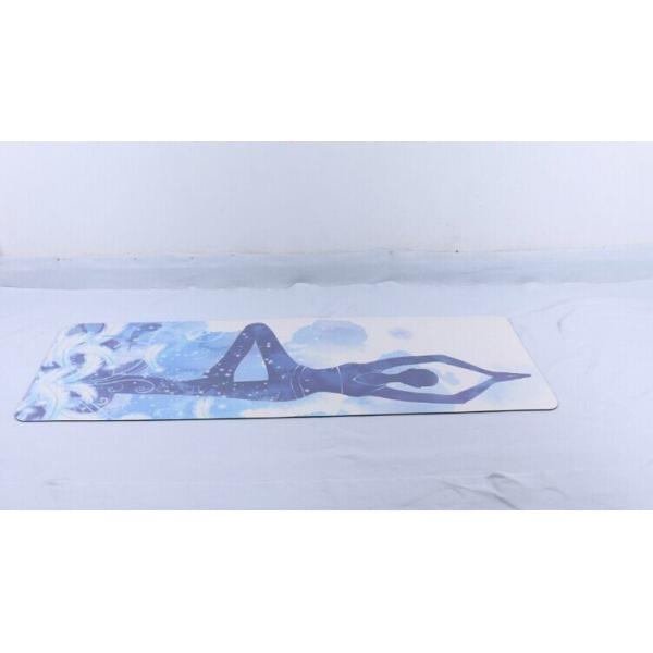 Ningbo Virson high quality eco friendly PU TPE custom screen printing exercies yoga mat