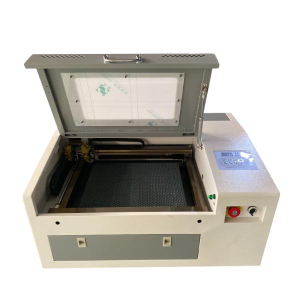 3020 4040 Small CO2 Laser Engraver 40W 50W For Rubber Stamp Acrylic
