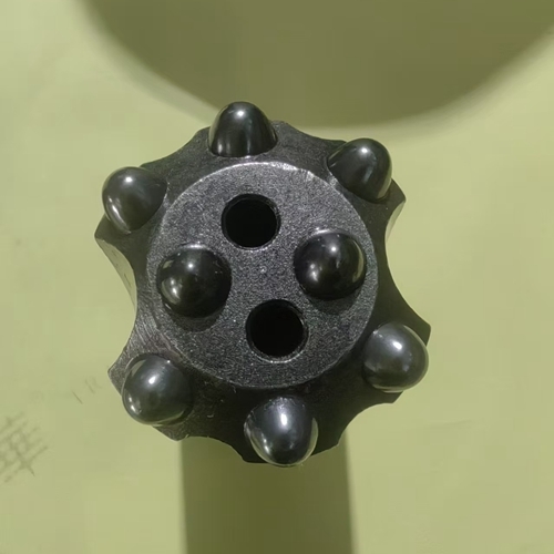 Carbide Rock Drill Tapered Button Bits 32-50mm Diameter Custom Taper Angle for