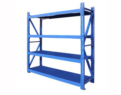 o armazenamento do armazém de quatro camadas 700kg arquiva o shelving do metal do racking do armazenamento do armazém