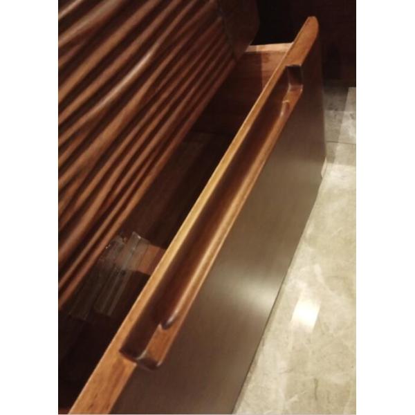 Moisture - Proof European Solid Wood Furniture Nightstand Bedside Table