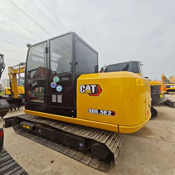 Used  CAT 305.5E2 Hydraulic Crawler Excavator Engine PLC-Low Price High Quality Assurance Used Excavator for Farm