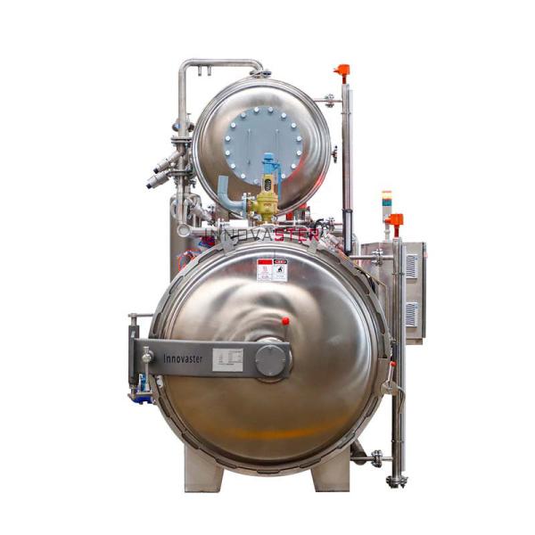 Air Compressor Sweet Corn Food Sterilization Machine Milk Pouch Retort Sterilizer