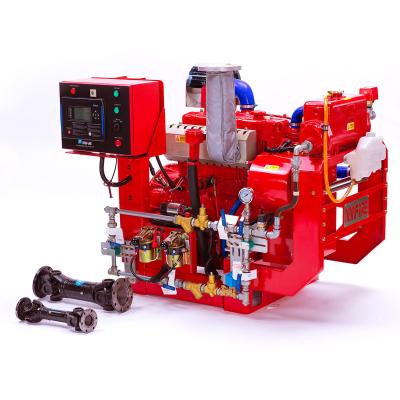 Indoor Diesel Engine Fire Pump Set 2900r/Min With Stainless Steel Pipe
