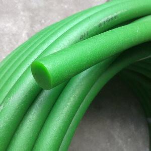 Round Conveyor Belt Easy Jointed 85A Polyurethane Drive Belts Fabulous Weatherability