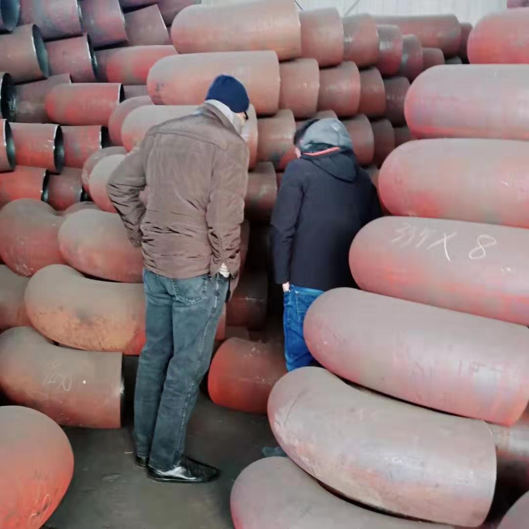 Труба 3400NB ASME большая проталкивает сварное соединение встык морской пехотинец размера углерода 45 градусов стальной большой