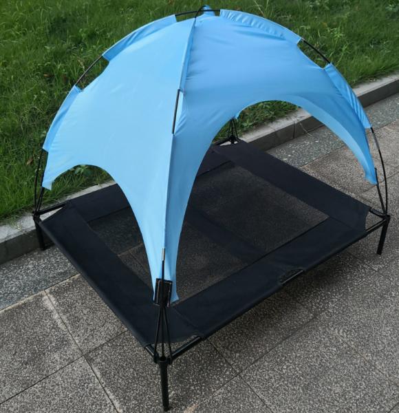 60x45x16cm Portable dog bed with tent, military bed, golden retriever mattress, Teddy Little Medium Dog House  with tent