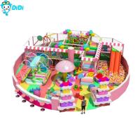 Zona de juegos para niños de tema Safari Equipo de la zona de juegos Parque de diversiones totalmente funcional