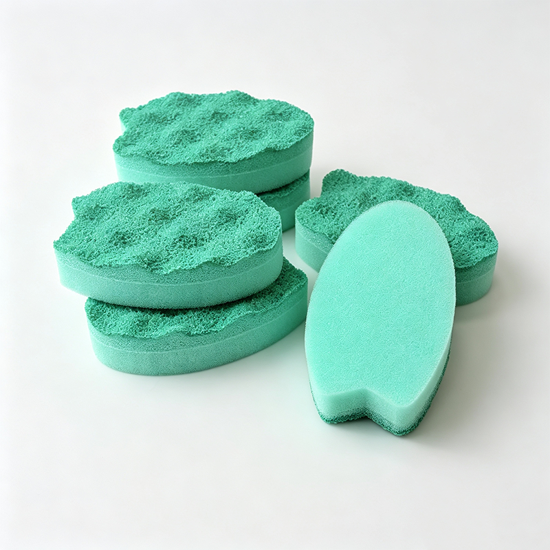 Long service life thermo-pressed PU layer sponge durable strong friction not damage the surface