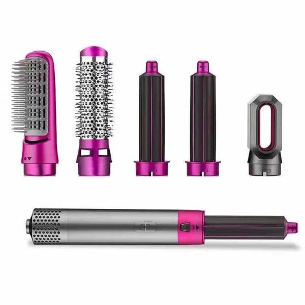 500W New Design Wholesale Low Price Multi Function Air Wrap Leather Box Automatic Hot Air Brush
