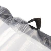 Saco de lixo portátil com corda de tração para venda em grande