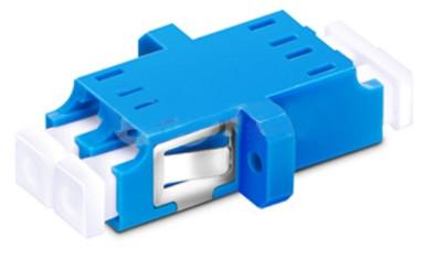 LC/UPC To LC/UPC Lc Duplex Adapter , Single Mode Fiber Optic Coupler